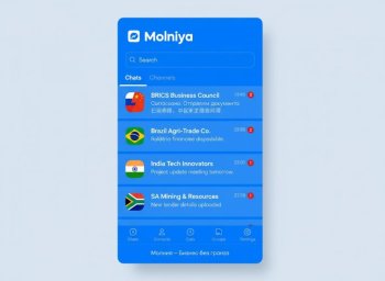 "Молния" – российский и китайский суперапп, который свяжет бизнес стран БРИКС "Молния" – российский и китайский суперапп, который свяжет бизнес стран БРИКС